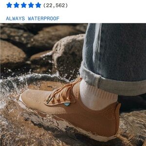 Vessi 7 waterproof Tan Women's Sneakers